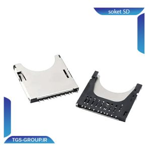 سوکت مموری فشاری 10 پین SD Card